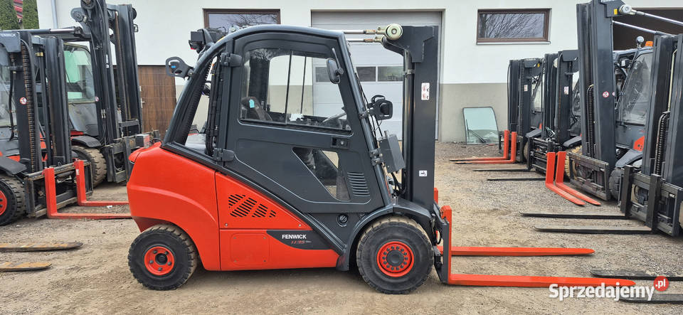 Wózek Widłowy Linde H35D Diesel 2016 Triplex 470