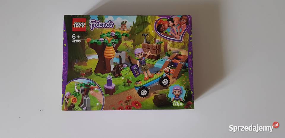 Nowe LEGO Friends 41363 Leśna przygoda Mii Warszawa sprzedam