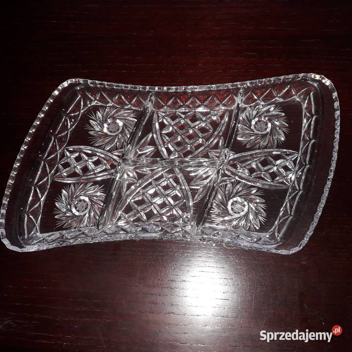 półmiski kryształowe małopolskie Kraków sprzedam