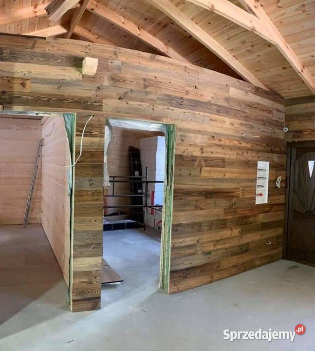 Stare drewno deski rustykalne na ścianę z Zakopane