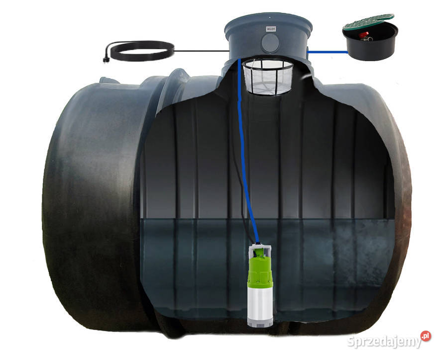 ZBIORNIK NA WODE DESZCZOWA 7500L PROFESSIONAL Zbiorniki na deszczówkę Opole