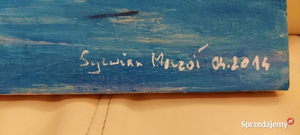 Obraz Port Jastarnia 2014 Sygnatura wym 6080 Katowice