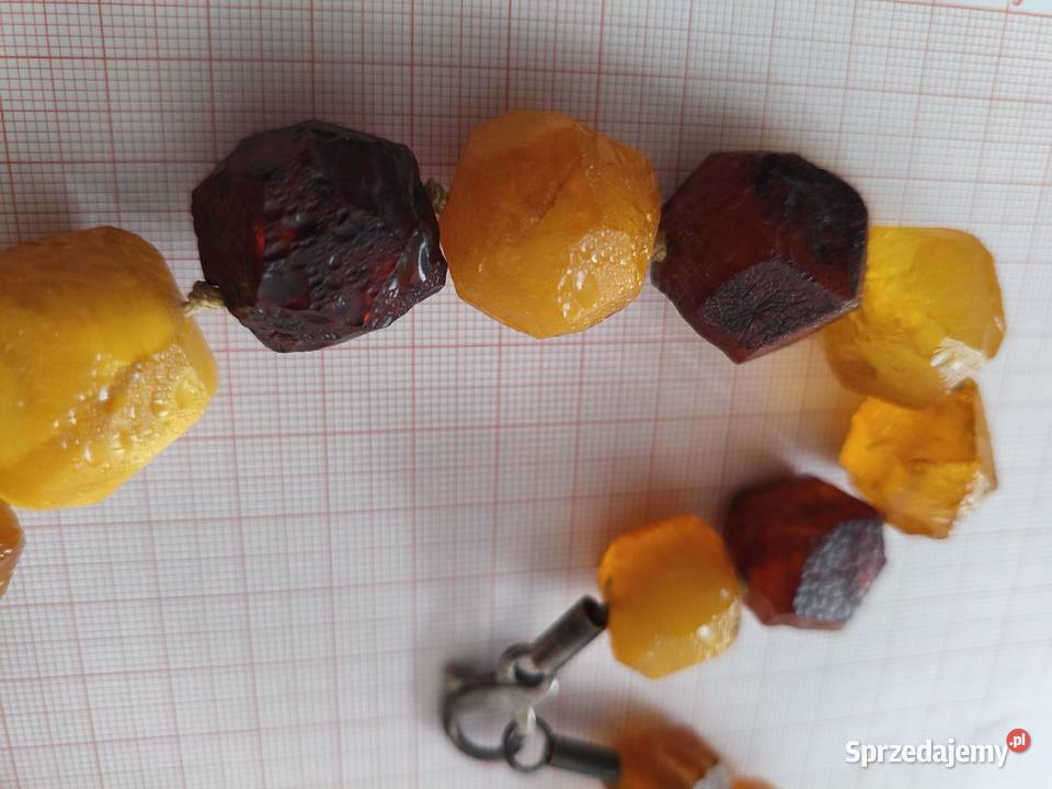 Naszyjnik Bursztyn Vintage podlaskie Białystok