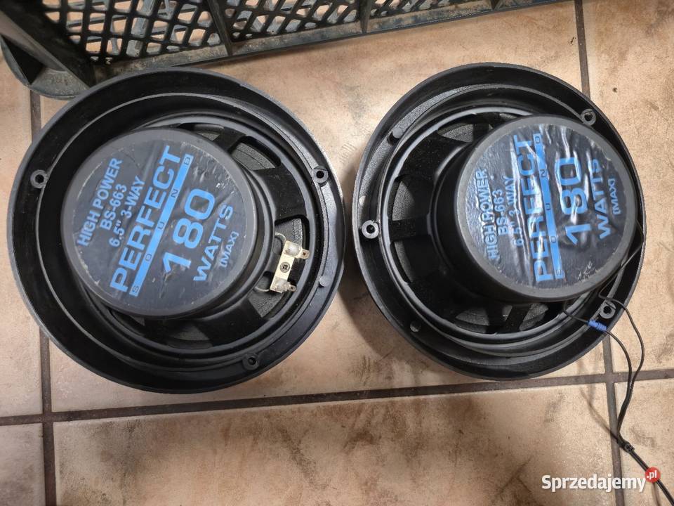 Głośniki BS663 180W śląskie Dąbrowa Górnicza sprzedam