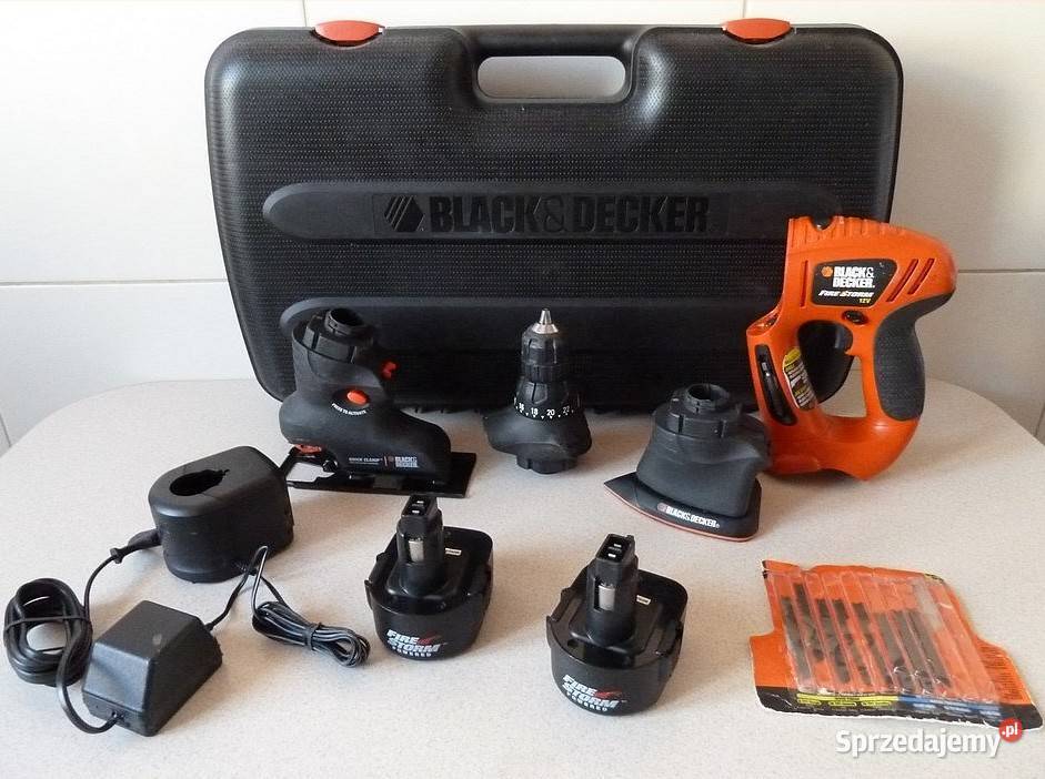 Elektronarzędzia Akumulatorowe Zestaw BLACK