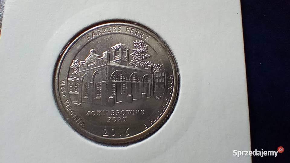Stare monety 14 dolar 2016 D Harpers Ferry USA Lesko