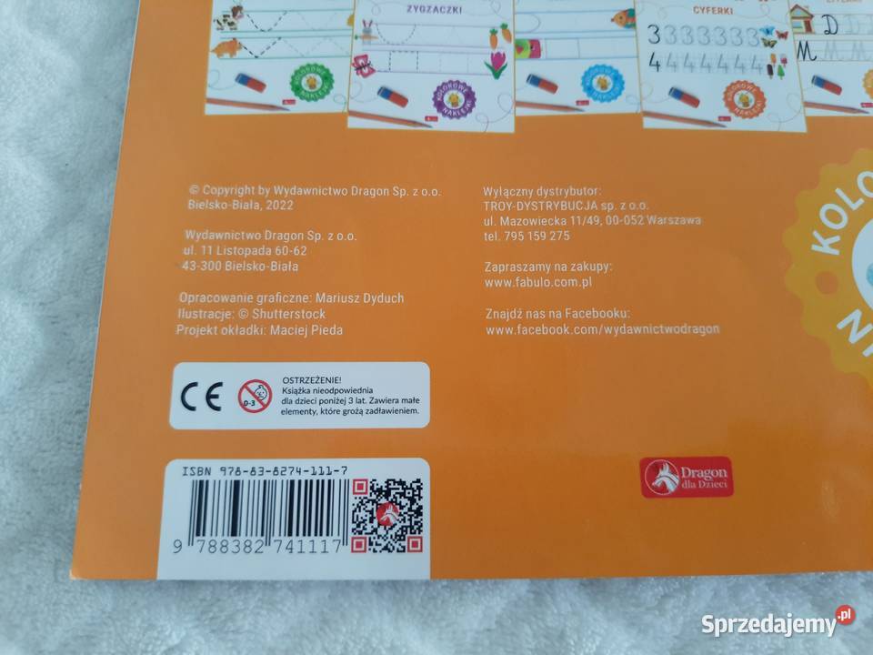 Nauka pisania krok kroku Literki Dragon 2022 Rok wydania 2022 Książki dla dzieci Czeladź sprzedam