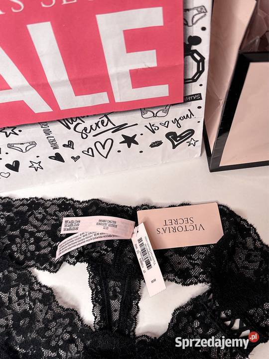 Majtki M 38 Victorias Secret stringi koronkowe