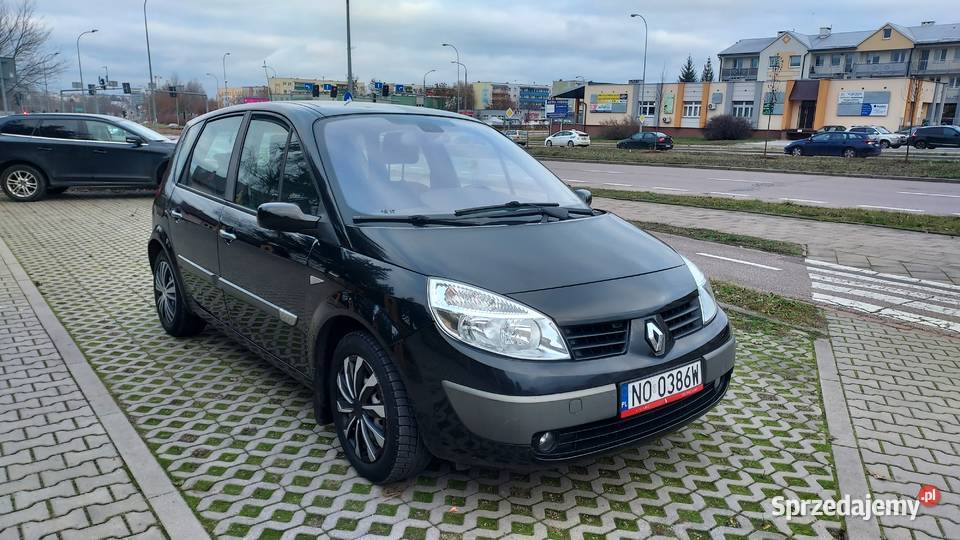 RENAULT SCENIC 19D 2005 ładnystan Rok produkcji 2005 Białystok