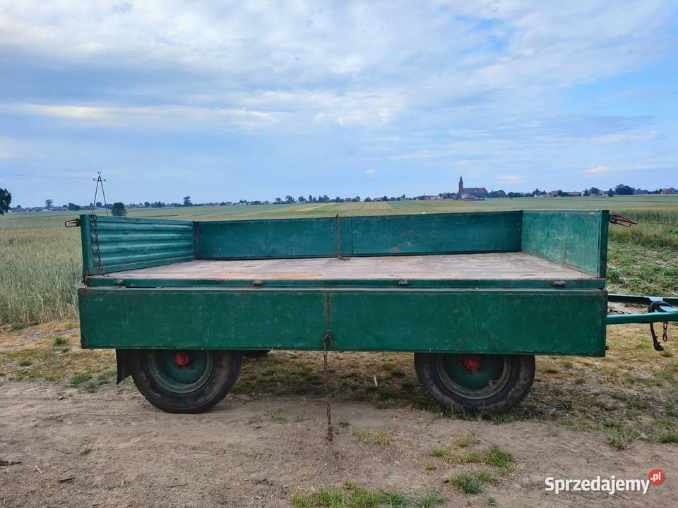 Sprzedam przyczepę D46 mazowieckie Podzakrzówek