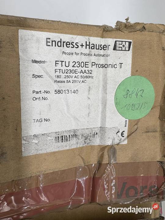 EndressHauser FTU 230E Prosonic FTU230EAA32 Warszawa