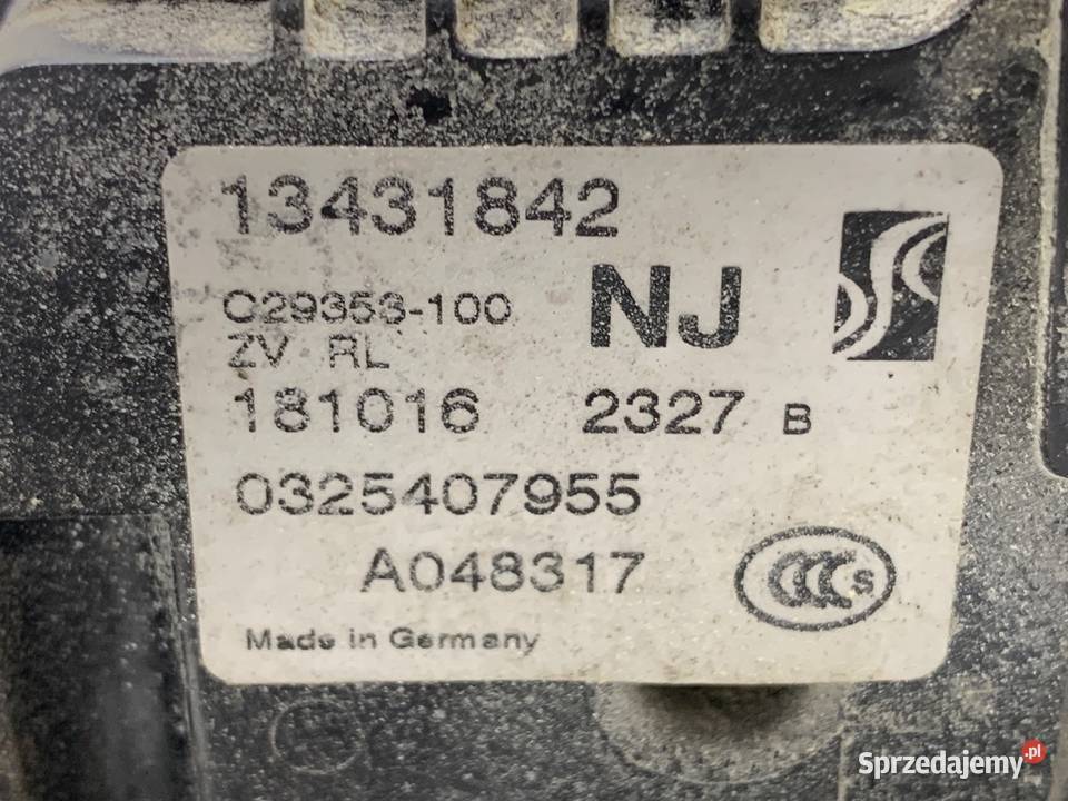 ZAMEK DRZWI LEWY TYŁ OPEL CORSA E Hatchback