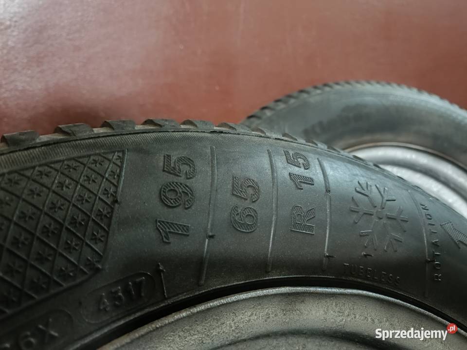 Koła r15 opony zimowe 4x110 opel corsa Zawiercie