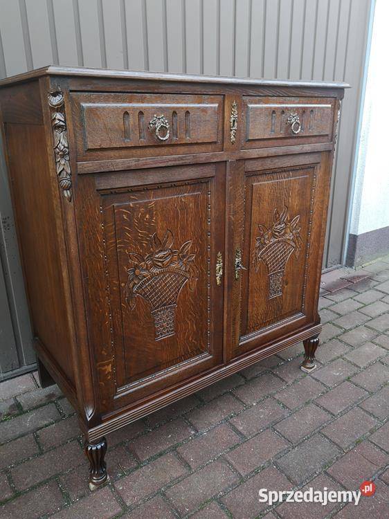 Komoda Pomocnik Szafka Dębowa Zgrabna Stara sprzedam