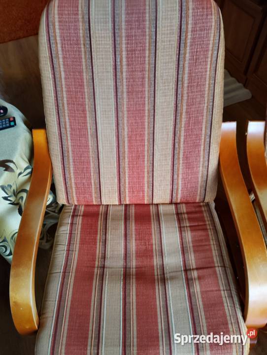 Komplet 2 fotele 2 podnóżki Sofa Piaseczno