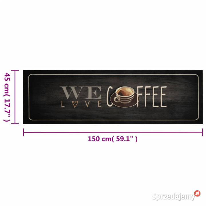 Dywanik kuchenny z napisem Coffee 45x150 Warszawa sprzedam
