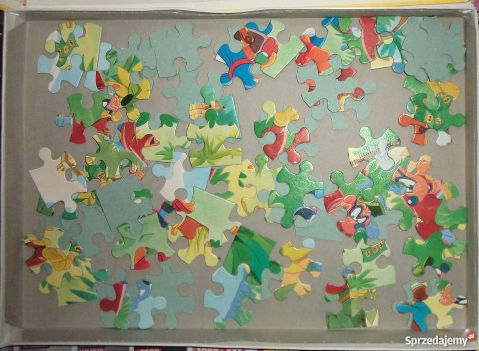 stare puzle Disney 1986 retro gra Rzeszów