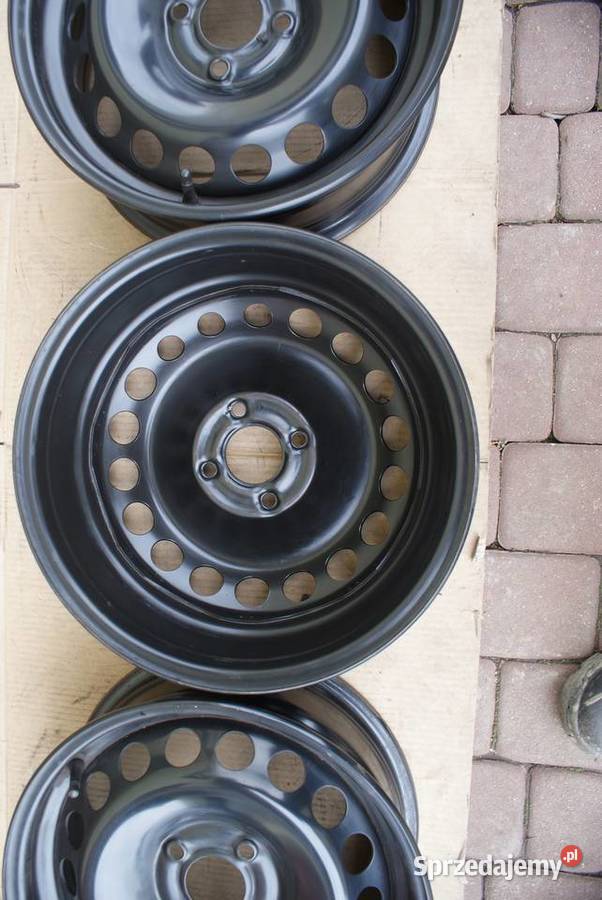 stalowe 6Jx15 4x100 ET40 Dacia Sandero Logan Samochodowe sprzedam