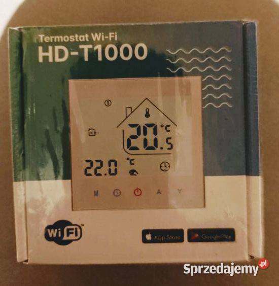 Termostat programowalny hdt1000 wifi nowy łódzkie Bełchatów
