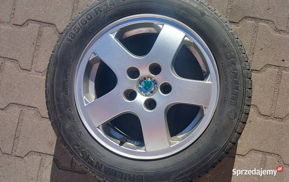 Całe koła Skody rozmiar 18560 R14 Łódź