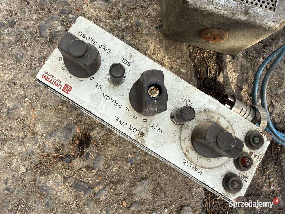 Radiostacja radmor unitra milicja mz 251 ts 250 Radomsko sprzedam