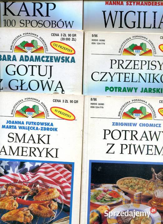 Biblioteczka Poradnika Domowego 6 książek zachodniopomorskie