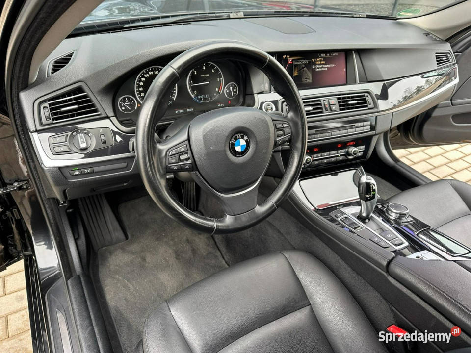 BMW 525 Bixenon LED Elklapa Skóra Asystent światła do jazdy dziennej Kąty Opolskie