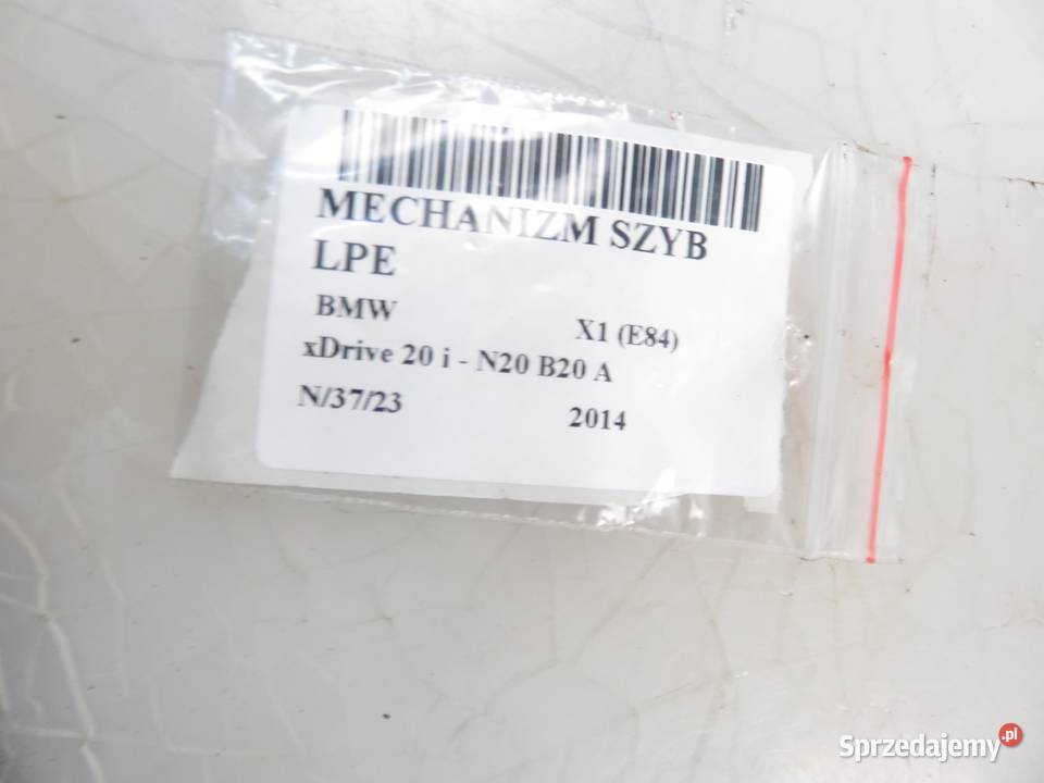 PODNOŚNIK SZYBY LEWY PRZEDNI BMW X1 E84 2990293 sprzedam