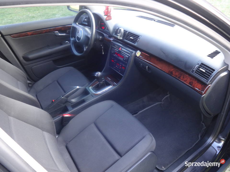 Audi A4 B6 18T 2002 LPG 163hp sedan czarna Alu Nur