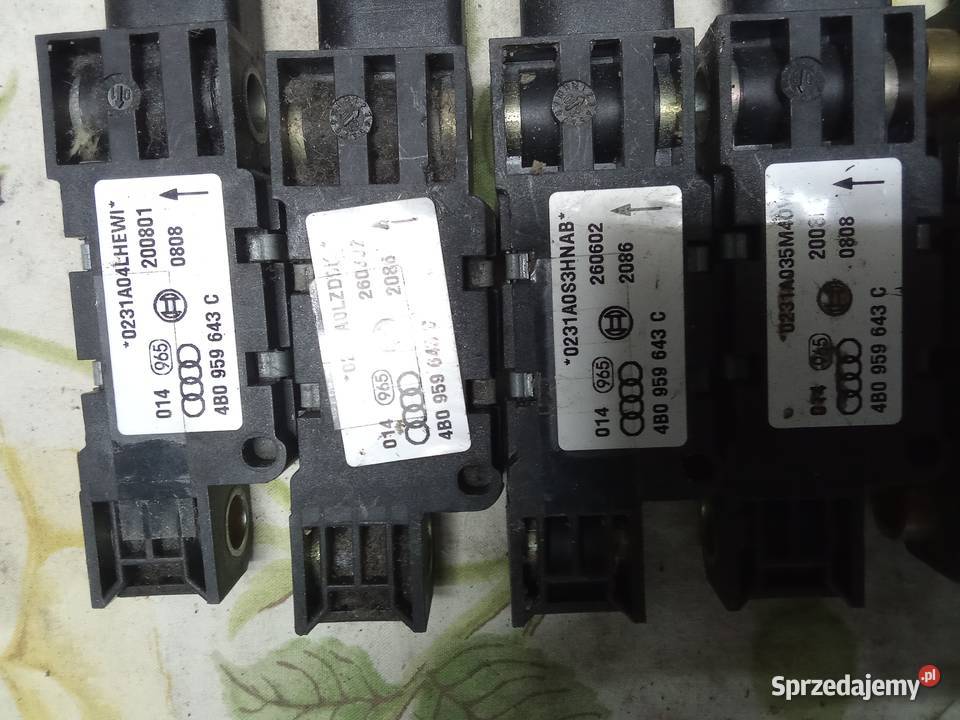 Audi A6 C5 czujniki uderzenia osobowe Nowe Miasto Lubawskie