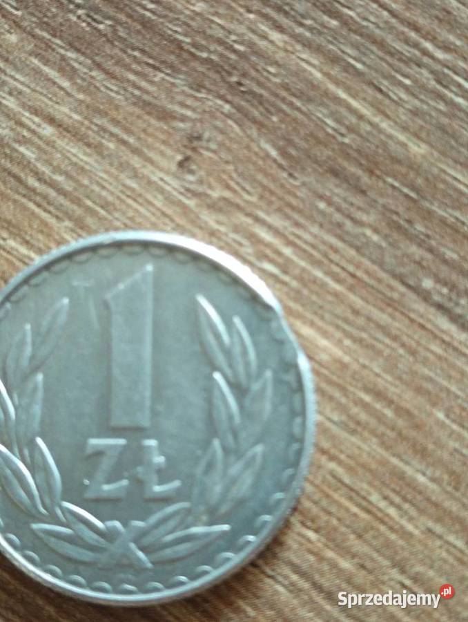 sprzedam 1 zl 1988r destrukt koncowka blachy Numizmatyka Chełm sprzedam