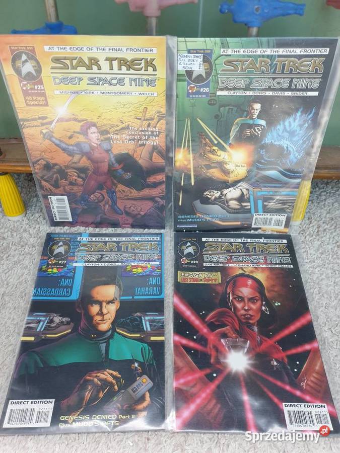 Star Trek Deep Space Nine 28 oryginalnych Amerykańskie pomorskie Gdynia