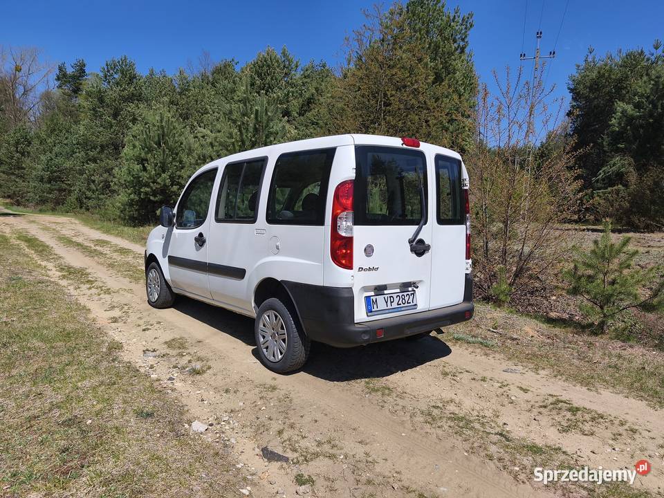 Fiat Doblo 16 16v Benzyna Klima 5 Osobowy z Kłobuck