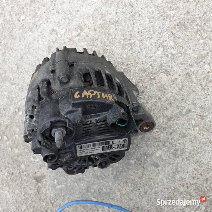RENAULT CAPTUR I 15 DCI ALTERNATOR 2612718A Łochowice