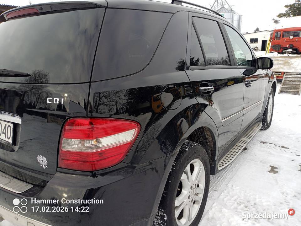 Mercedes ml 320 w164 uszkodzony silnik lubelskie Zamość