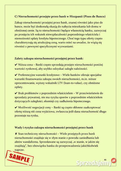 Przewodnik zakupie nieruchomości w Hiszpanii Kraków
