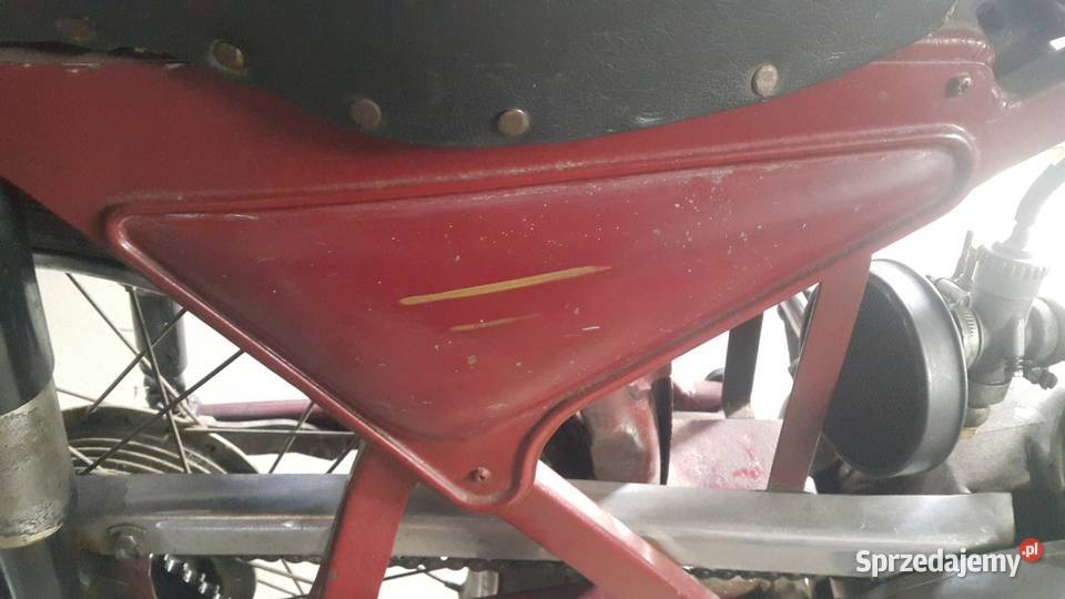 Motocykl WSK dwuramówka Sietesz