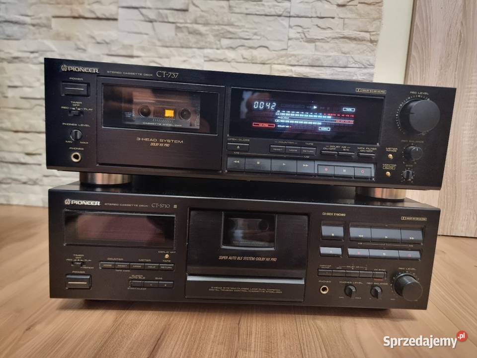 Deck magnetofon pioneer CT737 stan idealny