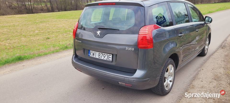 Peugeot 5008 20HDI 150 skórzane fotele Siercza