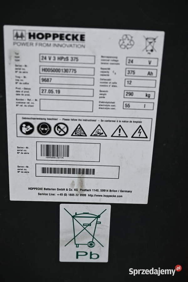 Paleciak elektryczny Linde T20 2000 160 widły Częstochowa