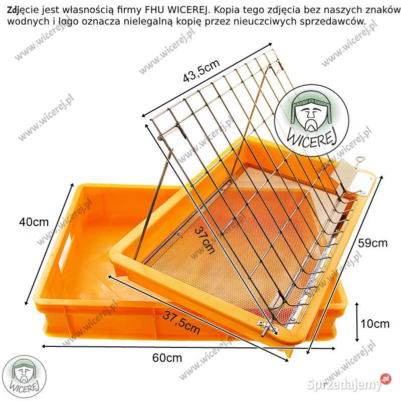 Wanienka do odsklepiania z nierdzewnym sitem i Jaśliska sprzedam