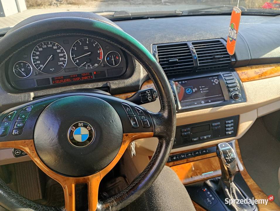 BMW X5 E53 44i 286kmLPG Felgi 21 caliBogato kupiony w Polsce Kostrzyn nad Odrą sprzedam