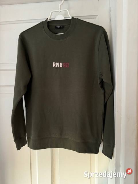 Carry Bluza męska M zielona z nadrukiem z przodu Moda i Styl Częstochowa