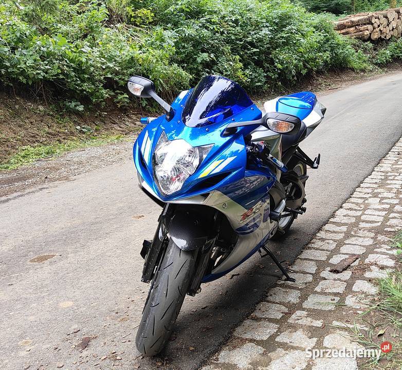 Suzuki GSXR 600 2017 przebieg 6000 Stan IDEALNY dolnośląskie Świdnica sprzedam