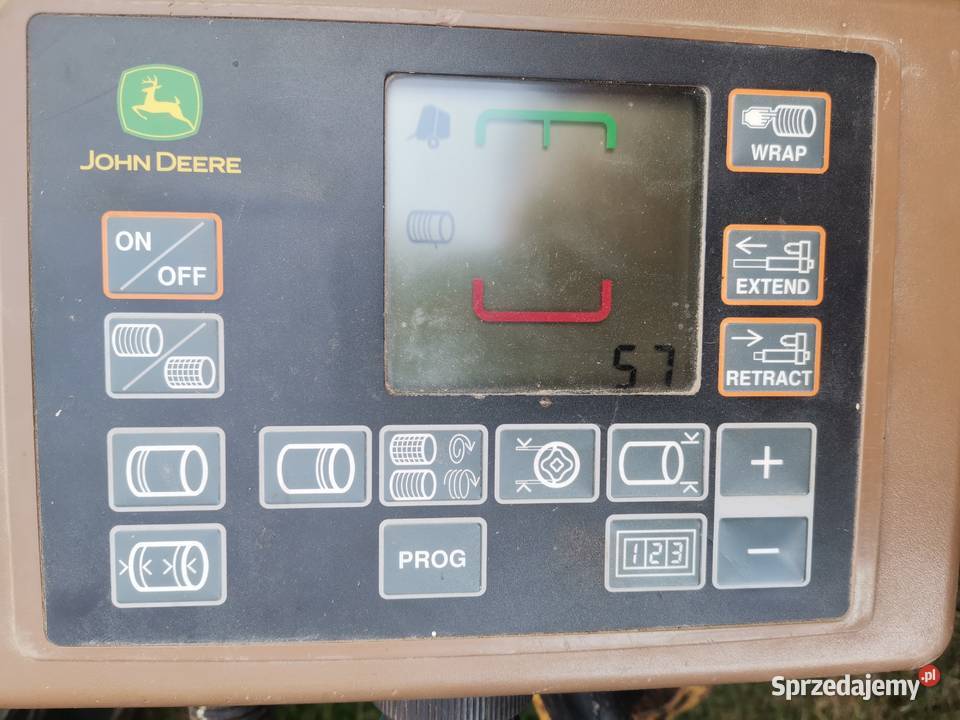 Prasa John Deere 582 nieuszkodzony łódzkie Dmosin