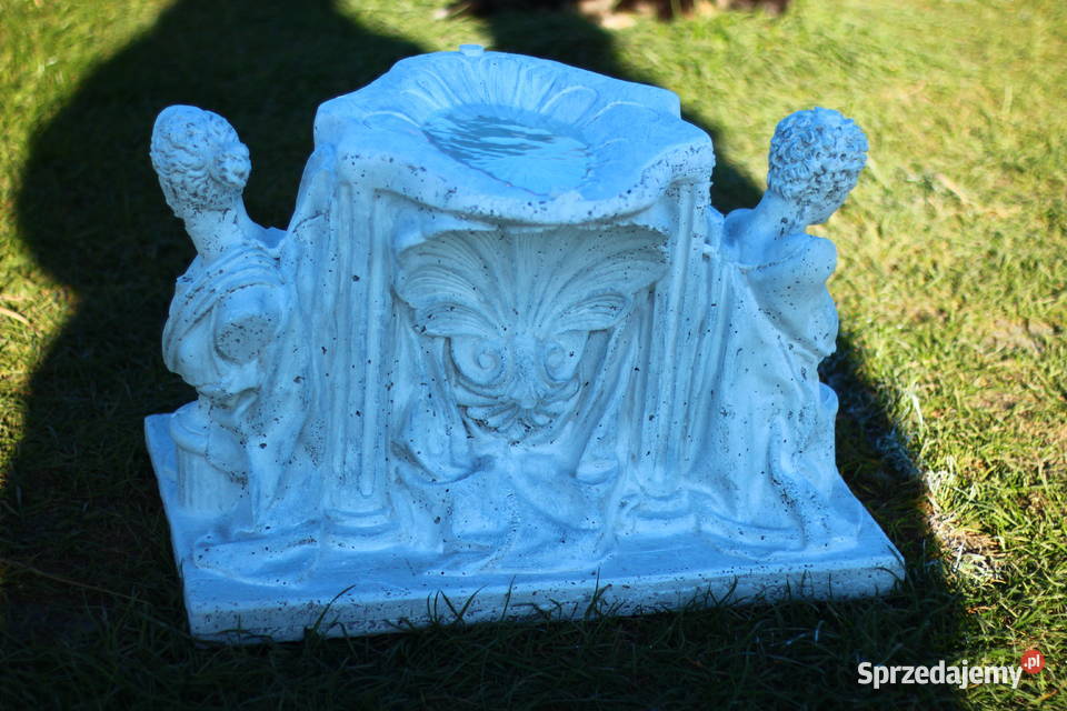 Figury rzeźby ogrodowe betonowe poidełko ptaków Goliszów sprzedam