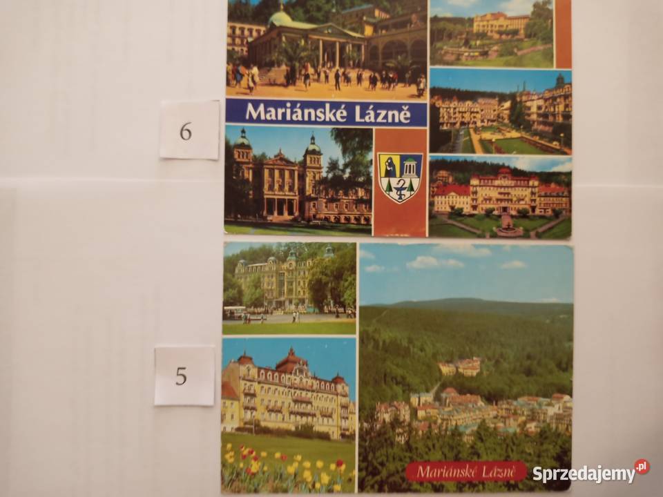 POCZTÓWKI Z MARIANSKE LAZNE ZESTAW 40 Szczecinek