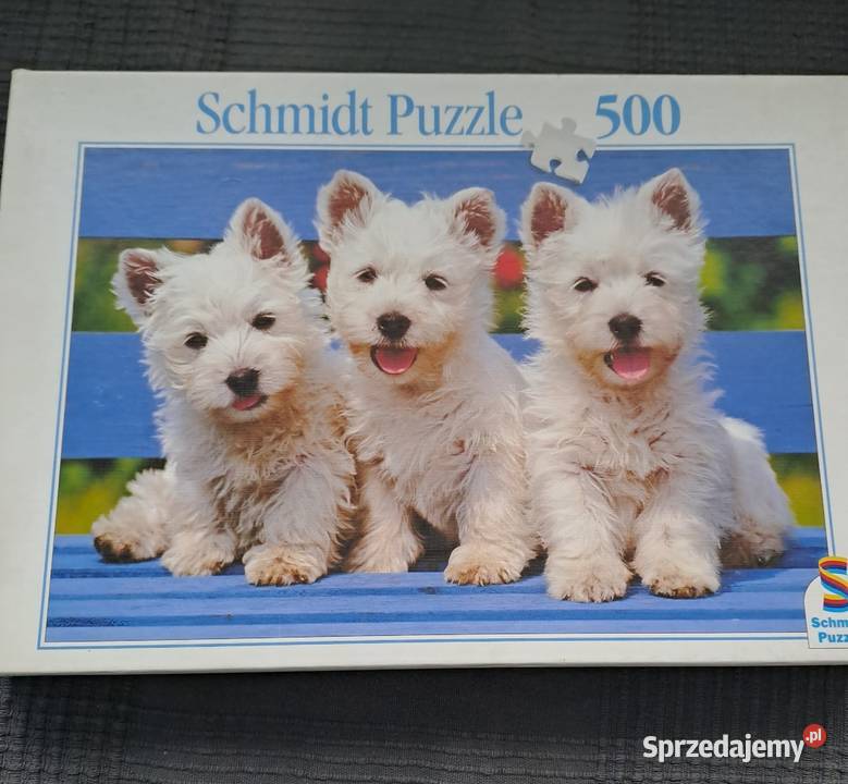 Puzzle pieski 500 dolnośląskie