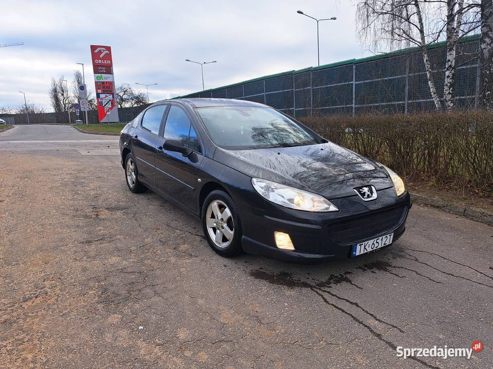Peugeot 407 18 benzyna przebieg 180 opłaty na Oblęgór