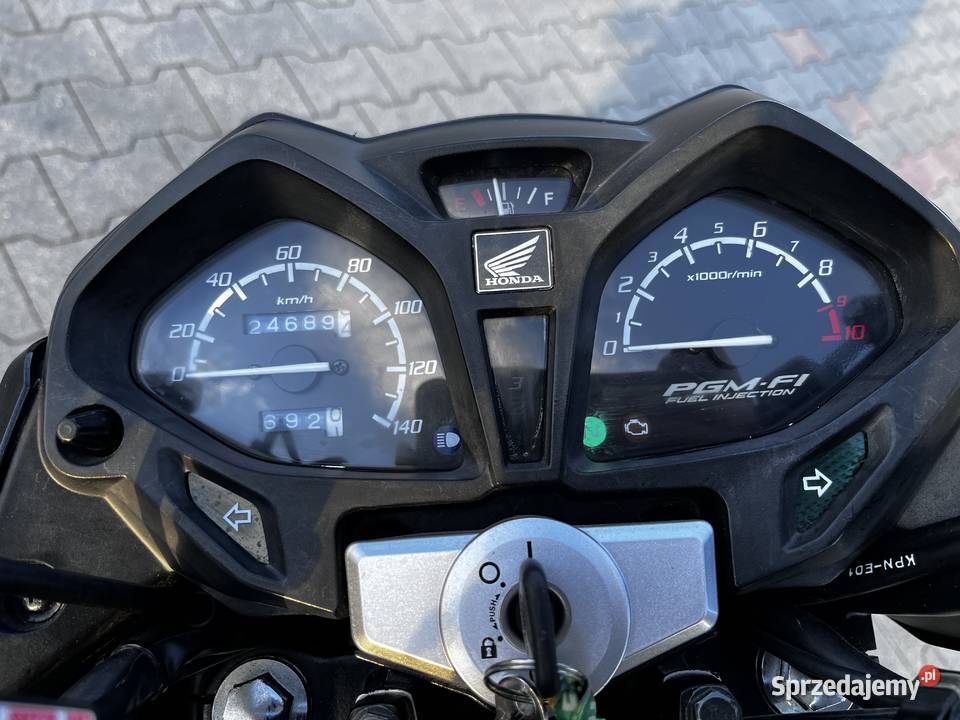 Honda cb125f 2016 kat a1b niski przebieg